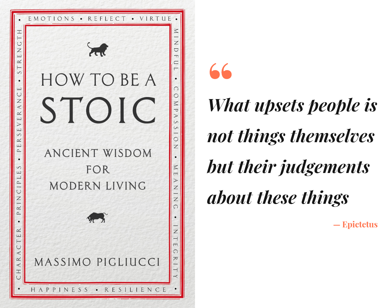 How to Be a Stoic